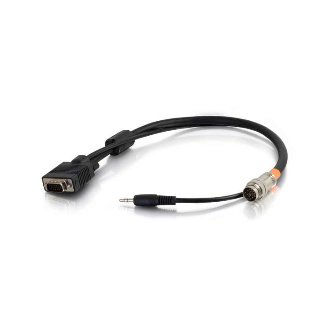 CablesToGo RR HD15+3.5 AUDIO FLYING LEAD1.5FT