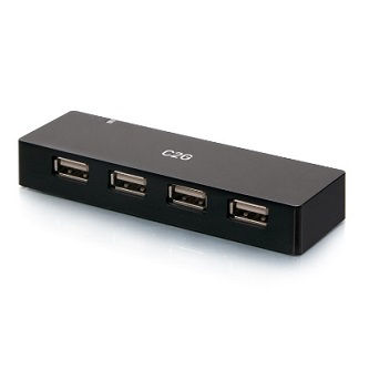 CablesToGo HUB USBA to 4xUSBA 2.0 W/5V2A Power