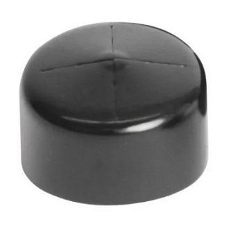 Chief 10 PACK 1-1/2 NPT CAP, BLACK VINYL