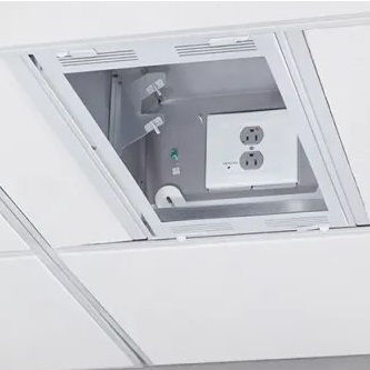 Chief CEILING STORAGE BOX 1X2 W/POWER