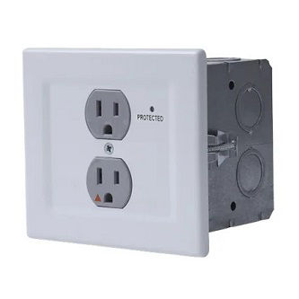 Chief WALL OUTLET POWER / SURGEX SINGLE GANG