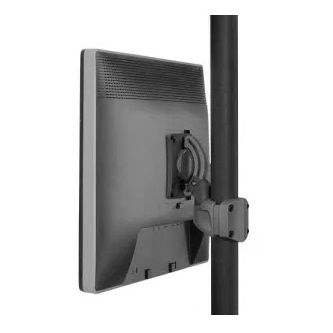 Chief K0 PITCH/PIVOT POLE MNT SINGLE DISP, BLK
