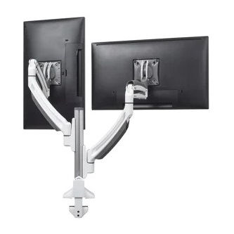 Chief K1 CLMN MNT DUAL DISP DUAL 2L ARMS, WHT