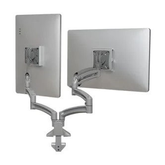 Chief K1 DESK  MNT DUAL DISPLAY 3L ARM, SLV