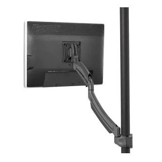 Chief K1 POLE MNT SINGLE DISPLAY 2L ARM, BLK