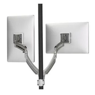 Chief K1 POLE MNT DUAL DISP DUAL 2L ARMS, SLV