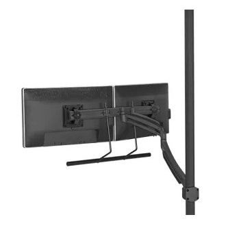 Chief K1 POLE MNT DUAL DISP 2L ARM H-ARRAY,BLK
