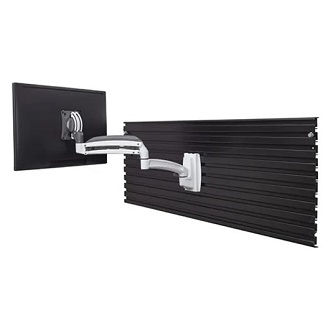 Chief K1 SLAT MNT SINGLE DISPLAY 2L ARM, WHT