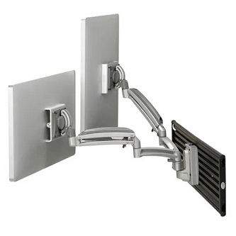 Chief K1 SLAT MNT DUAL DISP DUAL 2L ARMS, SLV
