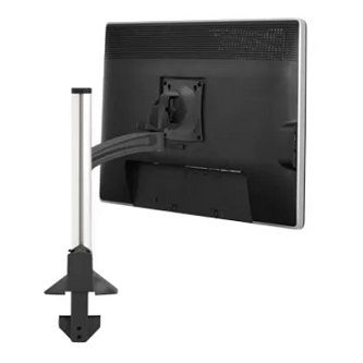 Chief K2 CLMN MNT SINGLE DISPLAY 1L ARM, BLK
