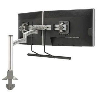Chief K2 CLMN MNT DUAL DISP 2L ARM H-ARRAY,SLV