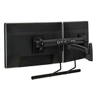 Chief K2 WALL MNT DUAL DISP 1L ARM H-ARRAY,BLK