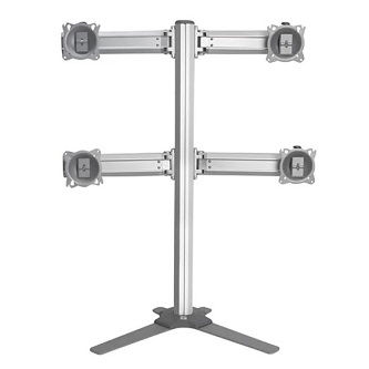Chief ADJ ARRAY QUAD (2X2) TABLE STAND, SLV