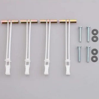 Chief STEEL STUD/DRYWALL ANCHOR KIT - 8PC
