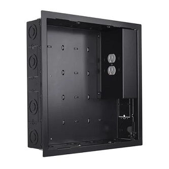Chief IN-WALL LARGE BLK - W/ SURGEX 1 OUTLET