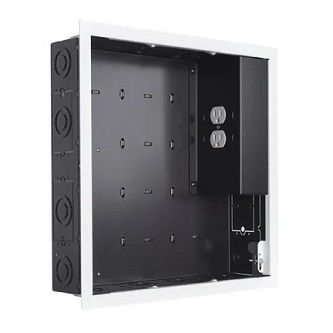 Chief IN-WALL LARGE WHT - W/ SURGEX 1 OUTLET