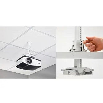 Chief STORAGE SYSTEM PROJ 0-12", WHT