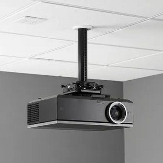 Chief SYSTEM, SUSP CEILING PROJ 0-12", BLACK