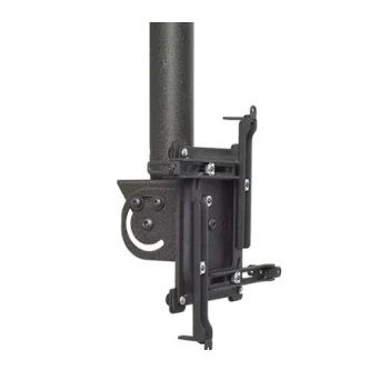 Chief VERT/PORTRAIT UNV PROJ MOUNT, BLACK