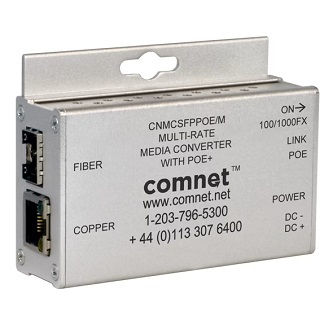 Comnet 10/100/1000Mbps Multi-Rate MedConverter,