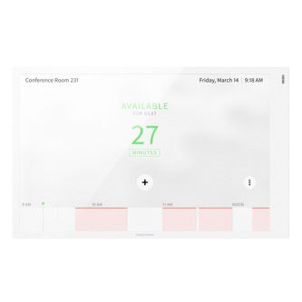 Crestron 10.1 in. Room Scheduling Touch Screen WH