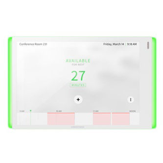Crestron 7 in. Room Scheduling Touch Screen, Wh