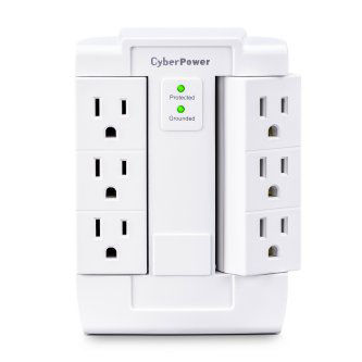 CyberPower CSB600WS 6OUT SURGE PROTECTOR