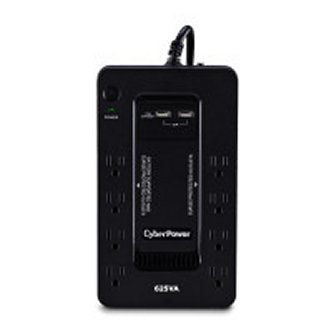 CyberPower 625VA/360W, Standby UPS, Compact, 120V,