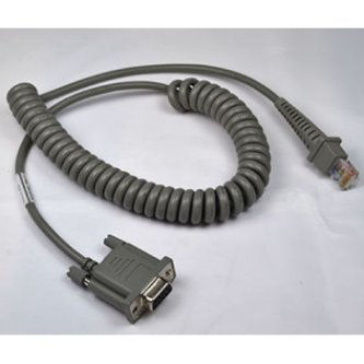 Datalogic CBL 408 COILED RS232 FEMALE 9P