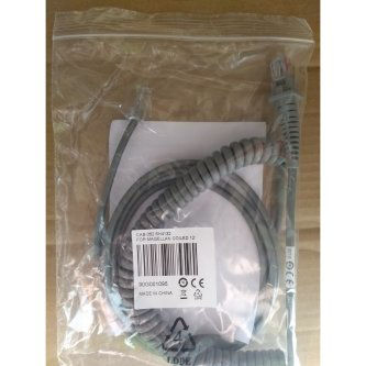 DATALOGIC Cable RS232 9P Female Coile CAB-362 3.6m