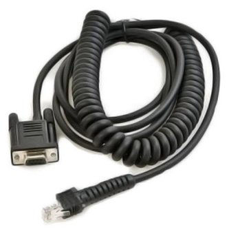 Datalogic CBL 456 COILED RS232 9P MALE