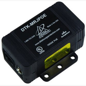 Ditek POWER OVER ETHERNET SURGE PROTECTION- RJ