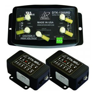 Ditek FIRE/BURG KITS: (1) 120S15A, (2) MRJ31XS