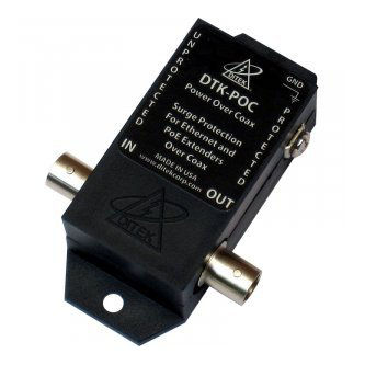 Ditek POWER OVER COAX SURGE PROTECTRBNC I/O