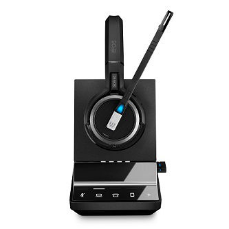 EPOS Double-sided wireless DECT headset w/bse