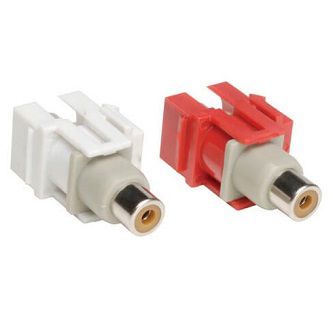 Eaton 2 Piece Audio Keystone Snap-In