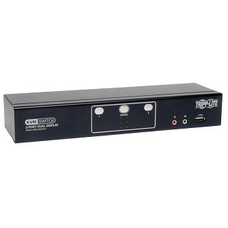 Eaton 2-Port Dual Monitor DVI KVM Sw