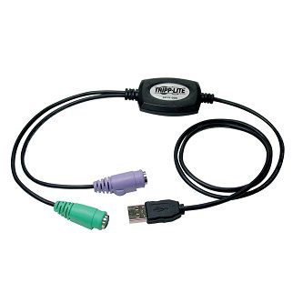 Eaton Compact USB to PS/2 Keyboard/M