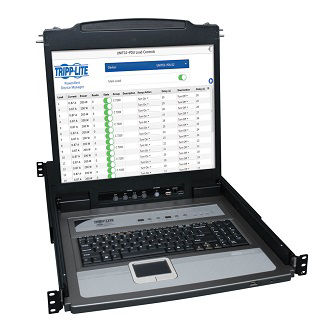 Eaton 8-PORT 1U RACK-MOUNTED CONSOLE KVM SWITC