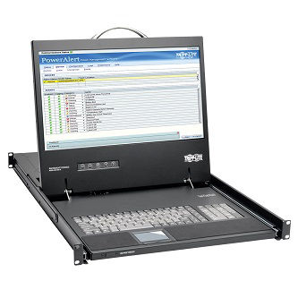 Eaton 19" CONSOLE RACKMNT, 1U DVI-I