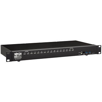 Eaton 16PT DP KVM SWITCH, 4K60HZ, 1U