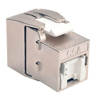 Eaton Cat6a Toolless Keystone Wallpl