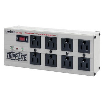 Eaton 8-OUTLET ISOBAR SURGE 3840J 12FT CORD