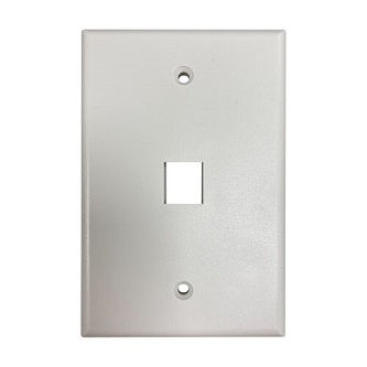 Eaton WALL PLATE 1-PORT SINGLE-GANG