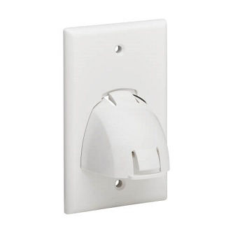 Eaton SINGLE-GANG UP/DOWN WALL PLATE