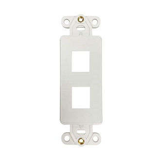 Eaton WALL-MOUNT INSERT 2-PORT IVORY