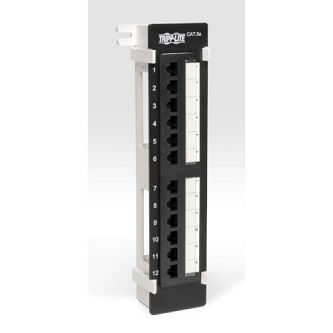 Eaton 12-Port Cat5e Cat5 Wall Mount