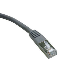 Eaton Cat6 Cable (RJ45 M/M),PoE,Gray,50 ft.