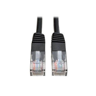 Eaton Cat6 Cable (RJ45 M/M),PoE,Black,2 ft.