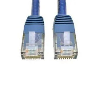 Eaton Cat6 Cable (RJ45 M/M),PoE,Blue,2 ft.